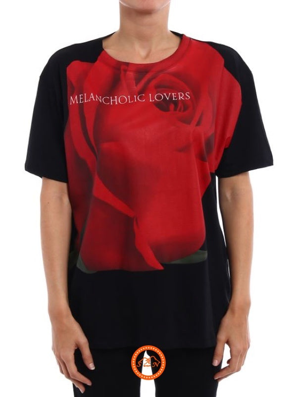 Marcelo Burlon T-Shirt CWAA016F1704726 21020 - SanShopLuxury - -70%, 2017, Abbigliamento, Autunno/Inverno, Donna, FW17, Marcelo Burlon, Nero, Outlet, T-Shirt, Ultimo, XXS