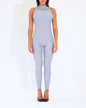 District Margherita Mazzei Tuta Intera SH77 0023 - SanShopLuxury - 2024, Abbigliamento, Autunno/Inverno, District Margherita Mazzei, Donna, FW24, Grigio, Idoneo, L, M, Outlet, S, Tuta Intera, XL, XS