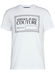 Versace Jeans Couture T-Shirt 72GAHT17 - SanShopLuxury - 2022, Abbigliamento, Bianco, L, Outlet, Primavera/Estate, SS22, T-Shirt, Uomo, Versace Jeans Couture, XL