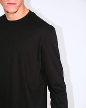 Chiodi Milano T-Shirt 0333 - SanShopLuxury - 2024, Abbigliamento, Autunno/Inverno, Chiodi Milano, FW24, Idoneo, L, M, Manica lunga, Nero, Outlet, S, T-Shirt, Uomo, XL, XXL, XXXL