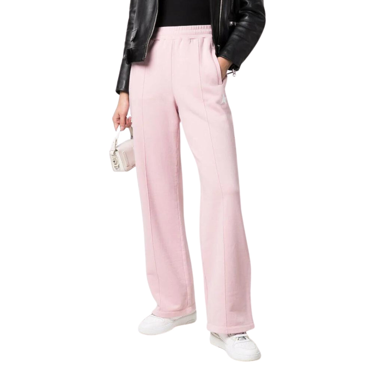 Golden Goose Pantalone GWP00877/P00052525632 - SanShopLuxury - 2023, A tubo, Abbigliamento, Autunno/Inverno, Carry Over, Donna, Golden Goose, Idoneo, Pantalone, Rosa, Ultimo, XS