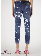 Dsquared2 Jeans S75LB0525 S30342 470 - SanShopLuxury - -50%, 2021, 40, 42, 44, 46, Abbigliamento, Autunno/Inverno, Blu, Donna, Dsquared2, FW21, Jeans, Outlet