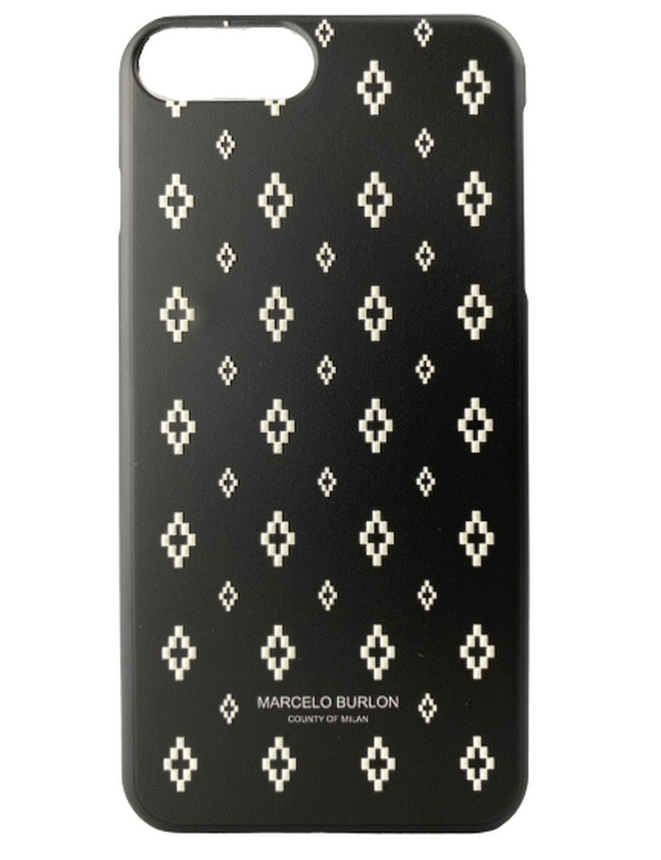 Marcelo Burlon Smartphone Cover CMPA008S18008091 1001 - SanShopLuxury - -50%, 2018, Abbigliamento, Accessori, Donna, Iphone 7 Plus, Marcelo Burlon, Nero, Outlet, Smartphone Cover, Ultimo, Unica, UNISEX, Uomo
