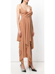 Off-White Abiti OWDB071S189191340300 - SanShopLuxury - -50%, 2018, 40, 42, Abbigliamento, Abiti, Beige, Donna, Off-White, Outlet, Primavera/Estate, SS18