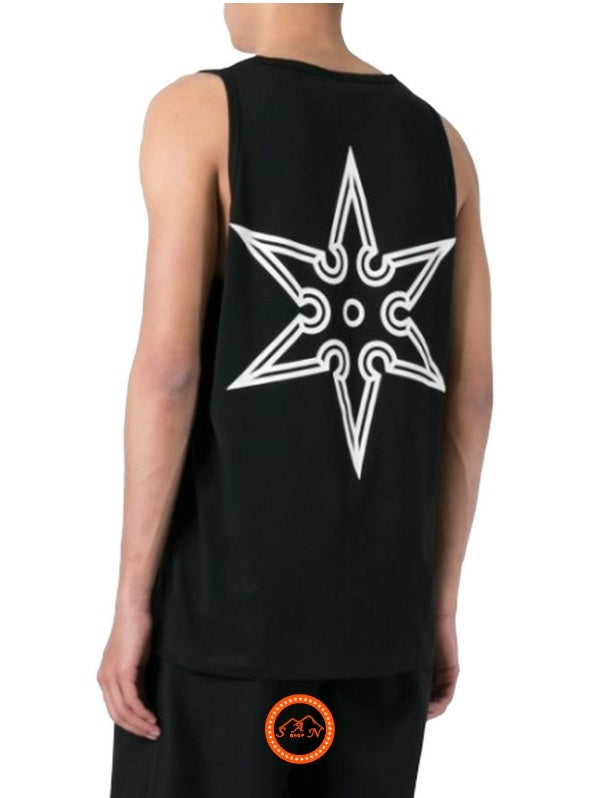 Marcelo Burlon T-Shirt Canotta CMAC003S17001105 - SanShopLuxury - -70%, 2017, Abbigliamento, Marcelo Burlon, Nero, Outlet, Primavera/Estate, S, SS17, T-Shirt Canotta, Ultimo, Uomo, XS