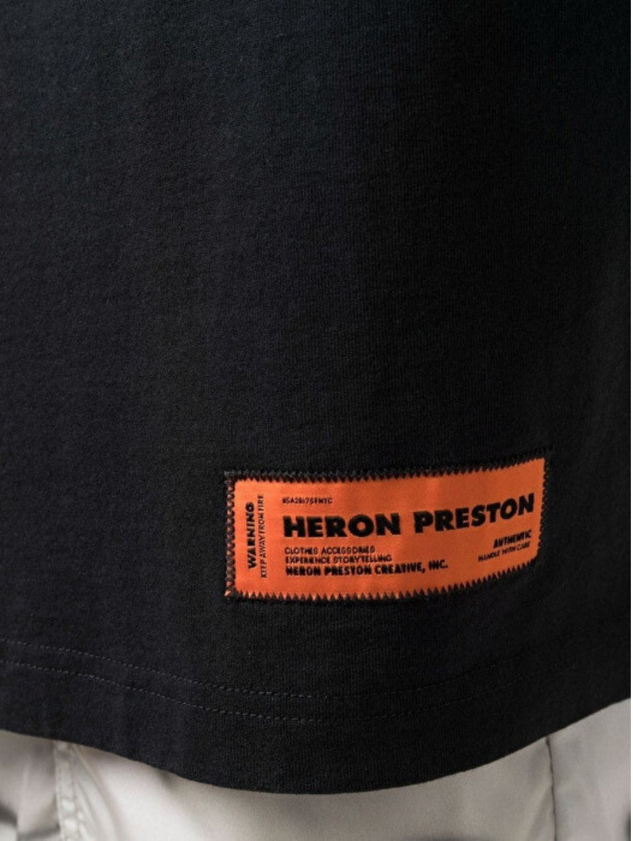 Heron Preston T-Shirt HMAA026S22JER003 1020 - SanShopLuxury - 2022, Abbigliamento, Heron Preston, L, M, Nero, Outlet, Primavera/Estate, S, SS22, T-Shirt, Uomo