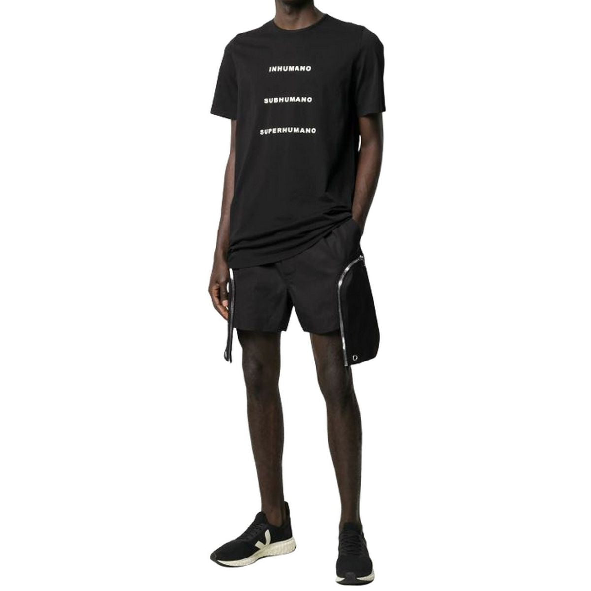 Rick Owens Drkshdw T-Shirt DU20S5250/RNEP5 0908 - SanShopLuxury - -50%, 2020, Abbigliamento, M, Nero, Outlet, Primavera/Estate, Rick Owens Drkshdw, SS20, T-Shirt, Uomo, XL, XXL