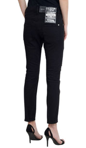 Dsquared2 Jeans S75LB0139 900 - SanShopLuxury - -50%, 2018, 38, 42, Abbigliamento, Autunno/Inverno, Continuativo, Donna, Dsquared2, Jeans, Nero, Outlet, Primavera/Estate, SS18