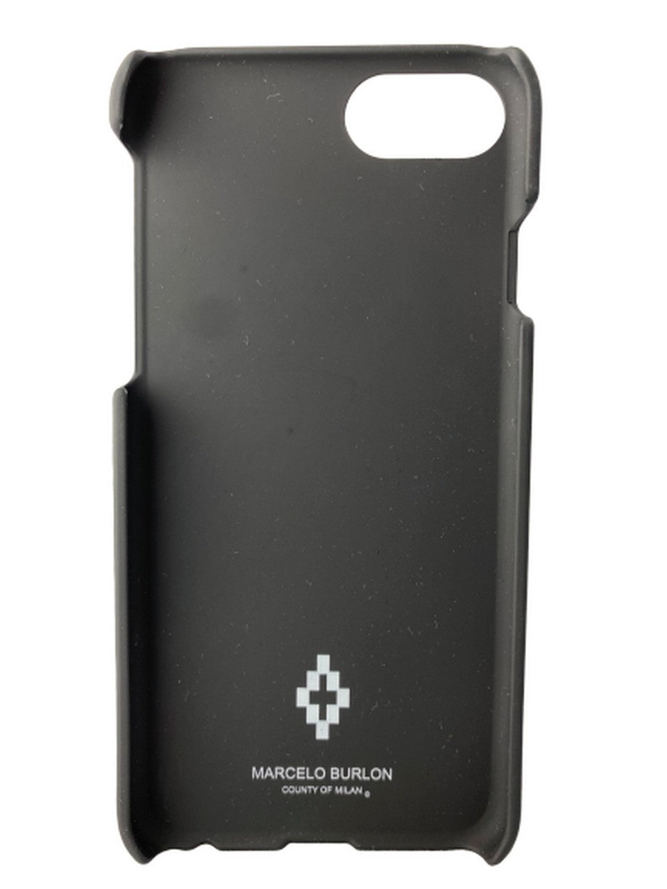 Marcelo Burlon Smartphone Cover CMPA005F17008184 1088 - SanShopLuxury - -70%, 2017, Abbigliamento, Accessori, Iphone 7, Marcelo Burlon, Nero, Outlet, Smartphone Cover, Unica, Uomo