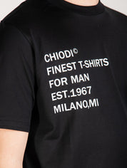 Chiodi Milano T-Shirt 0088 - SanShopLuxury - 2022, Abbigliamento, Chiodi Milano, Idoneo, L, Marrone, Nero, Outlet, Primavera/Estate, SS22, T-Shirt, Tortora, Uomo, XL, XXXL