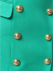 Balmain Gonna VF14004C208/7KB - SanShopLuxury - -50%, 2021, 42, 44, Abbigliamento, Balmain, Donna, Gonna, Outlet, Primavera/Estate, SS21, Verde