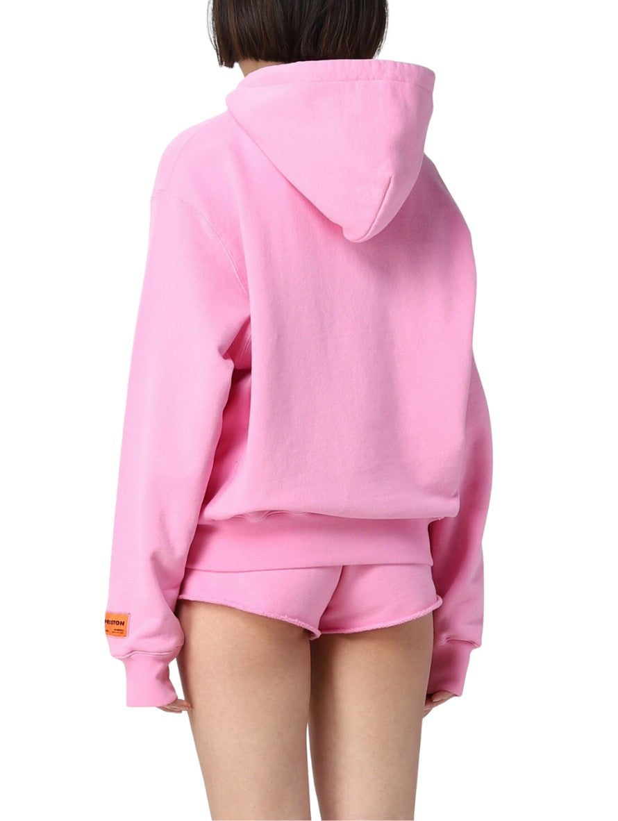 Heron Preston Felpa HWBB024S23JER005 - SanShopLuxury - 2023, Abbigliamento, Con Cappuccio, Donna, Felpa, Heron Preston, M, Outlet, Primavera/Estate, Rosa, S, SS23