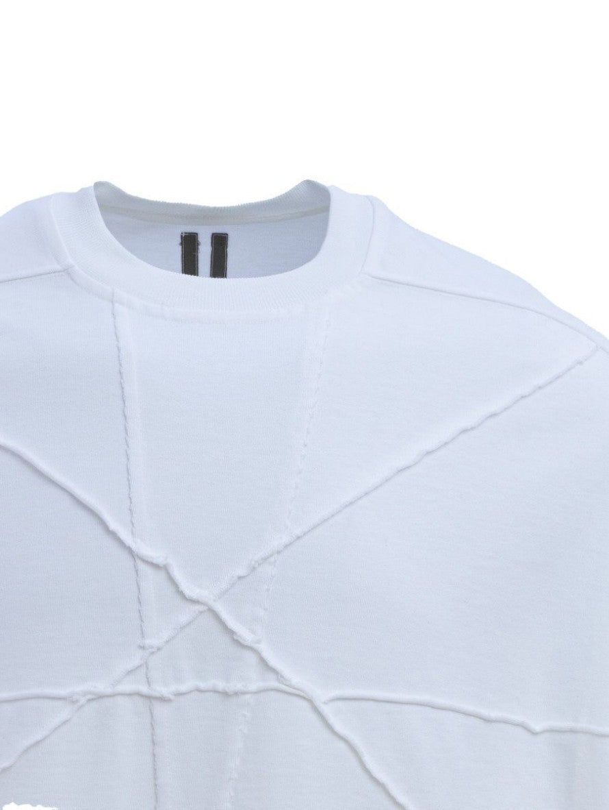 Felpa Rick Owens Drkshdw DS21S2516/RIGEM411 - SanShopLuxury - -50%, 2021, Abbigliamento, Autunno/Inverno, Bianco, Continuativo, Felpa, Girocollo, Outlet, Primavera/Estate, Rick Owens Drkshdw, SS21, Ultimo, Unica, Uomo