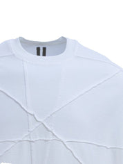 Felpa Rick Owens Drkshdw DS21S2516/RIGEM411 - SanShopLuxury - -50%, 2021, Abbigliamento, Autunno/Inverno, Bianco, Continuativo, Felpa, Girocollo, Outlet, Primavera/Estate, Rick Owens Drkshdw, SS21, Ultimo, Unica, Uomo