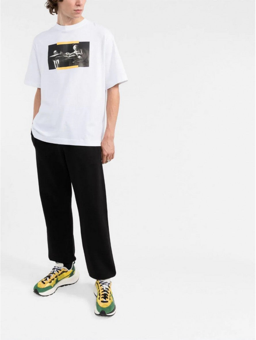 T-Shirt Off-White OMAA120F21JER0080184 - SanShopLuxury - -50%, 2021, Abbigliamento, Autunno/Inverno, Bianco, Continuativo, FW21, Off-White, Outlet, Primavera/Estate, T-Shirt, Ultimo, Uomo, XS