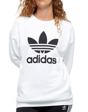Adidas Felpa BP9498 01 - SanShopLuxury - -50%, 2019, Abbigliamento, Adidas, Bianco, Donna, Felpa, L, M, Outlet, Primavera/Estate, SS19, XS