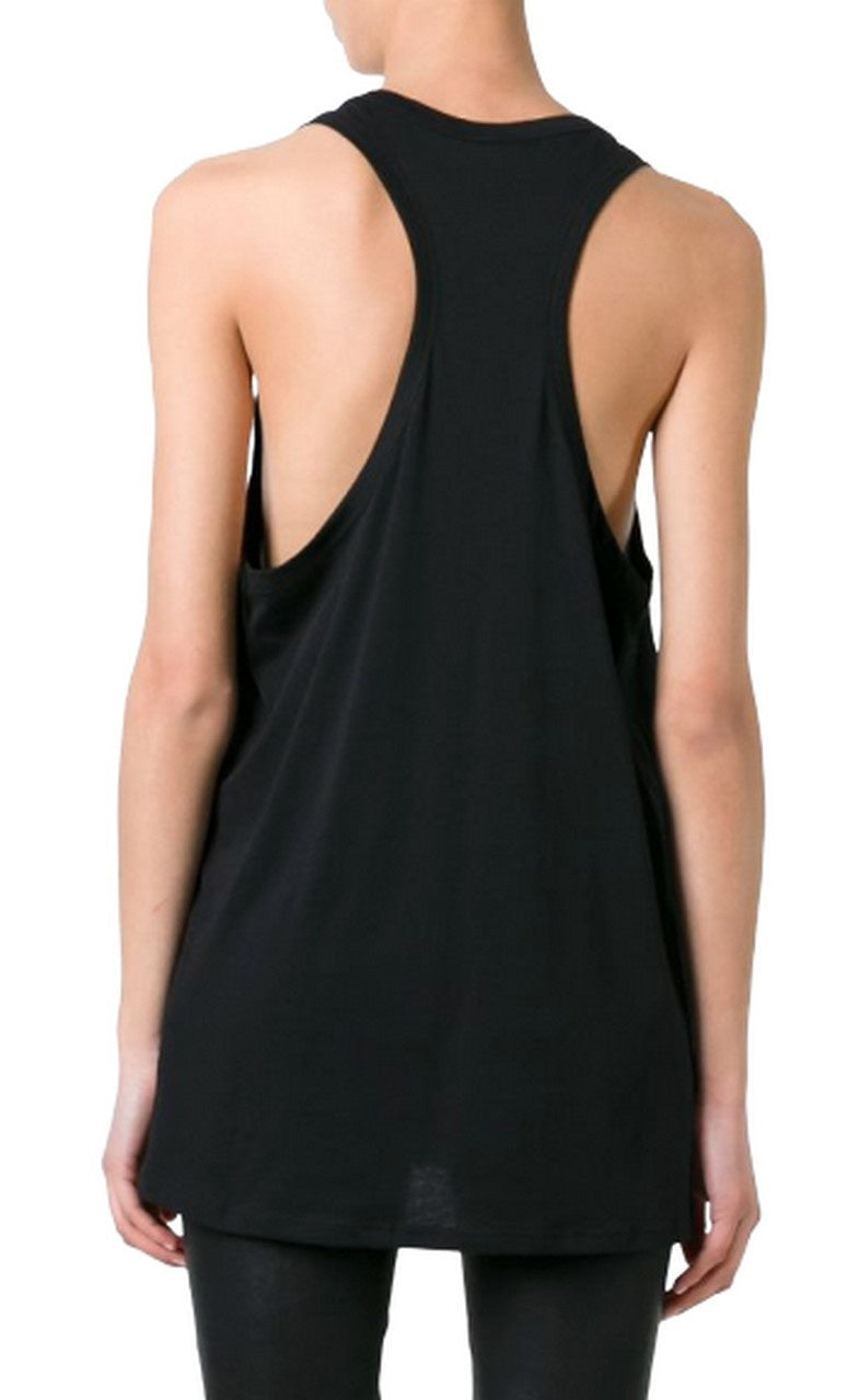 Marcelo Burlon T-Shirt Canotta CWAC008S17047078 1001 - SanShopLuxury - -70%, 2017, Abbigliamento, Donna, Marcelo Burlon, Nero, Outlet, Primavera/Estate, S, SS17, T-Shirt Canotta, XS