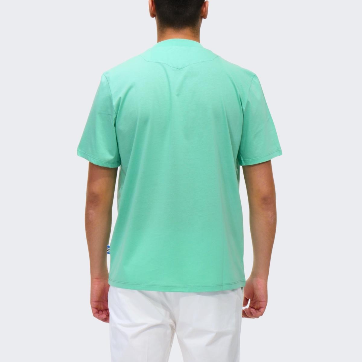 Chiodi Milano T-Shirt 0089 LC - SanShopLuxury - 2023, Abbigliamento, Chiodi Milano, Outlet, Primavera/Estate, S, SS23, T-Shirt, Tiffany, Turchese, Uomo, Verde, Verde Ottanio, XXL, XXXL