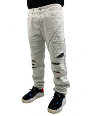 Marcelo Burlon Jeans CMYA004S18758173 - SanShopLuxury - -50%, 2018, 47, Abbigliamento, Bianco, Jeans, Marcelo Burlon, Outlet, Primavera/Estate, SS18, Ultimo, Uomo