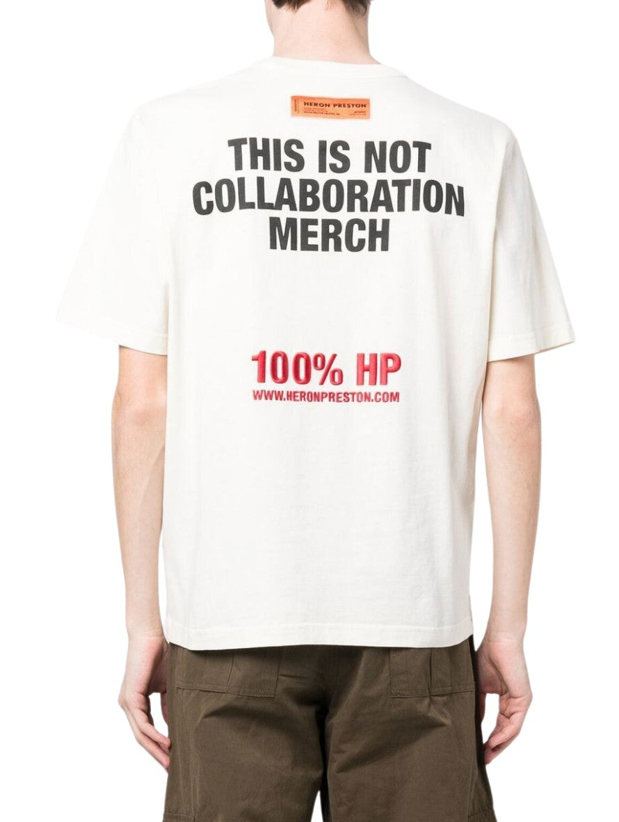 Heron Preston T-Shirt HMAA032S23JER009 - SanShopLuxury - 2023, Abbigliamento, Bianco, Heron Preston, L, M, Nero, Outlet, Primavera/Estate, S, SS23, T-Shirt, Uomo, XL
