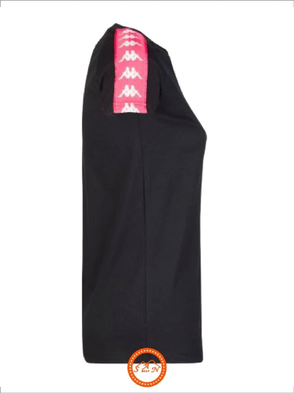 Kappa T-Shirt 303H1U0 A0S - SanShopLuxury - -50%, 2020, Abbigliamento, Donna, Kappa, M, Nero, Outlet, Primavera/Estate, SS20, T-Shirt, Ultimo