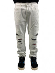 Marcelo Burlon Jeans CMYA004S18758173 - SanShopLuxury - -50%, 2018, 47, Abbigliamento, Bianco, Jeans, Marcelo Burlon, Outlet, Primavera/Estate, SS18, Ultimo, Uomo