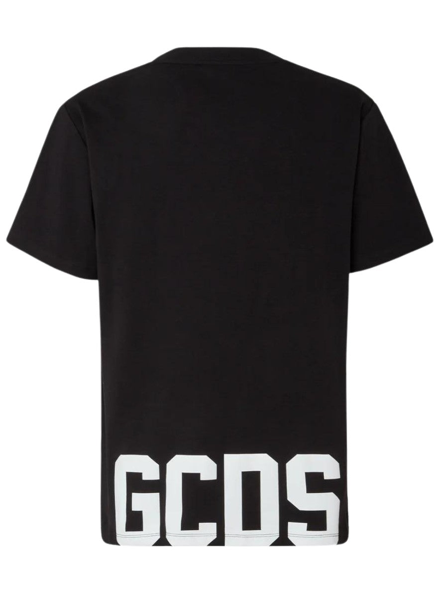 Gcds T-Shirt SS23M130204 - SanShopLuxury - 2023, Abbigliamento, Bianco, Gcds, L, Nero, Outlet, Primavera/Estate, SS23, T-Shirt, Uomo, XL, XXL