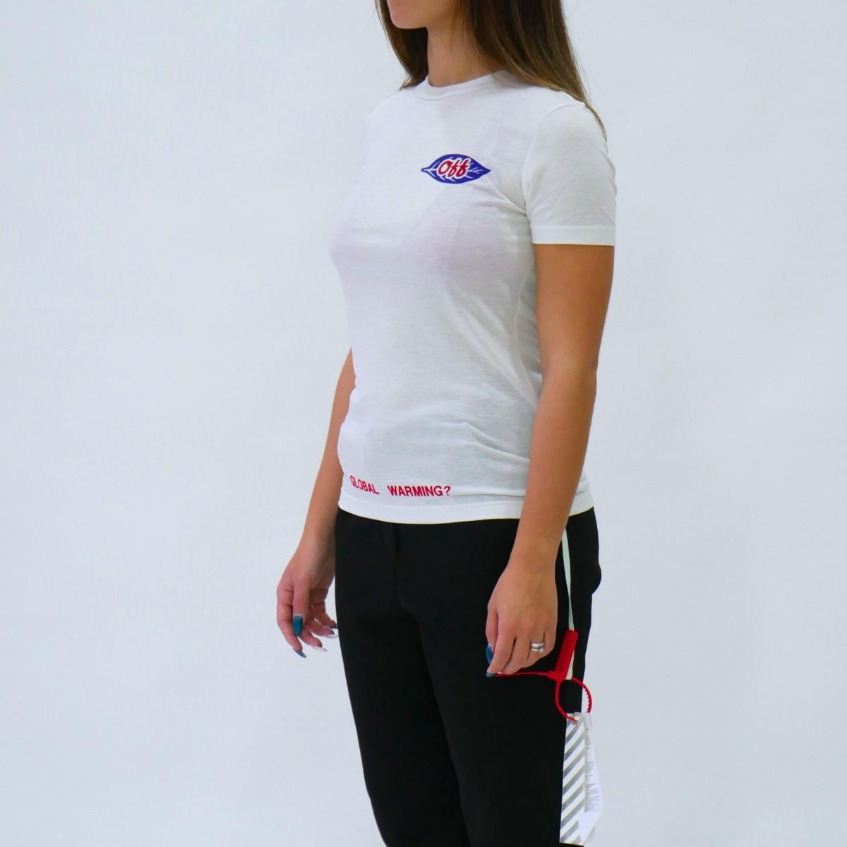 Off-White T-Shirt OWAA028E17404011 0188 - SanShopLuxury - -70%, 2017, Abbigliamento, Bianco, Donna, Off-White, Outlet, Primavera/Estate, SS17, T-Shirt, Ultimo, XS