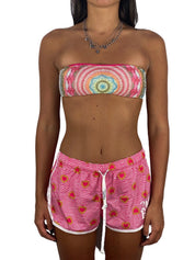 2Bekini Costume 2S18113 - SanShopLuxury - -50%, 2018, 2Bekini, Abbigliamento, Beachwear, Costume, Donna, Fascia, L, M, Multicolore, Outlet, Primavera/Estate, S, SS18