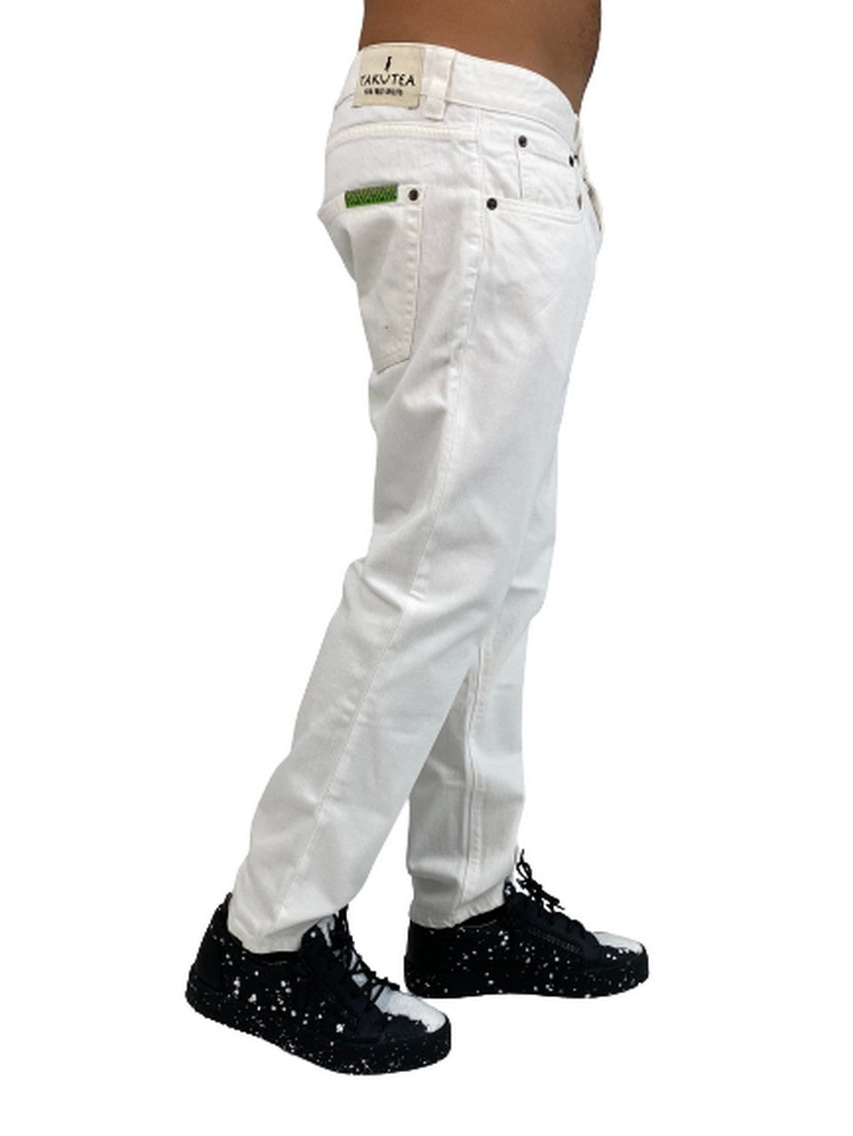 Takutea Jeans KARAREHE MAPERI MA - SanShopLuxury - -50%, 2018, 44, 45, 46, 47, Abbigliamento, Bianco, Jeans, Outlet, Primavera/Estate, SS18, Takutea, Uomo