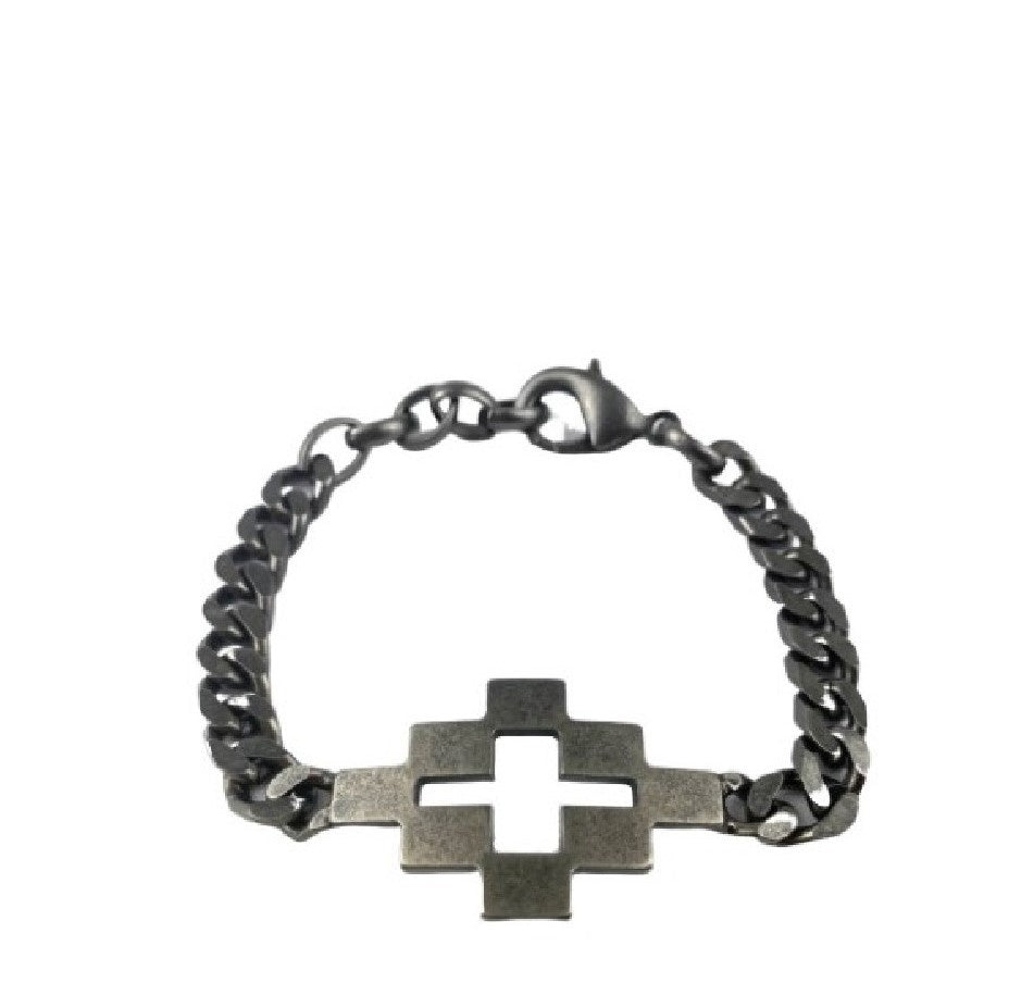 Marcelo Burlon Bracciale CMOA001R20MAT001 - SanShopLuxury - -50%, 2020, Autunno/Inverno, Bracciale, Continuativo, Gioielleria, Grigio, Marcelo Burlon, Metallo, Outlet, Primavera/Estate, SS20, Ultimo, Unica, Uomo