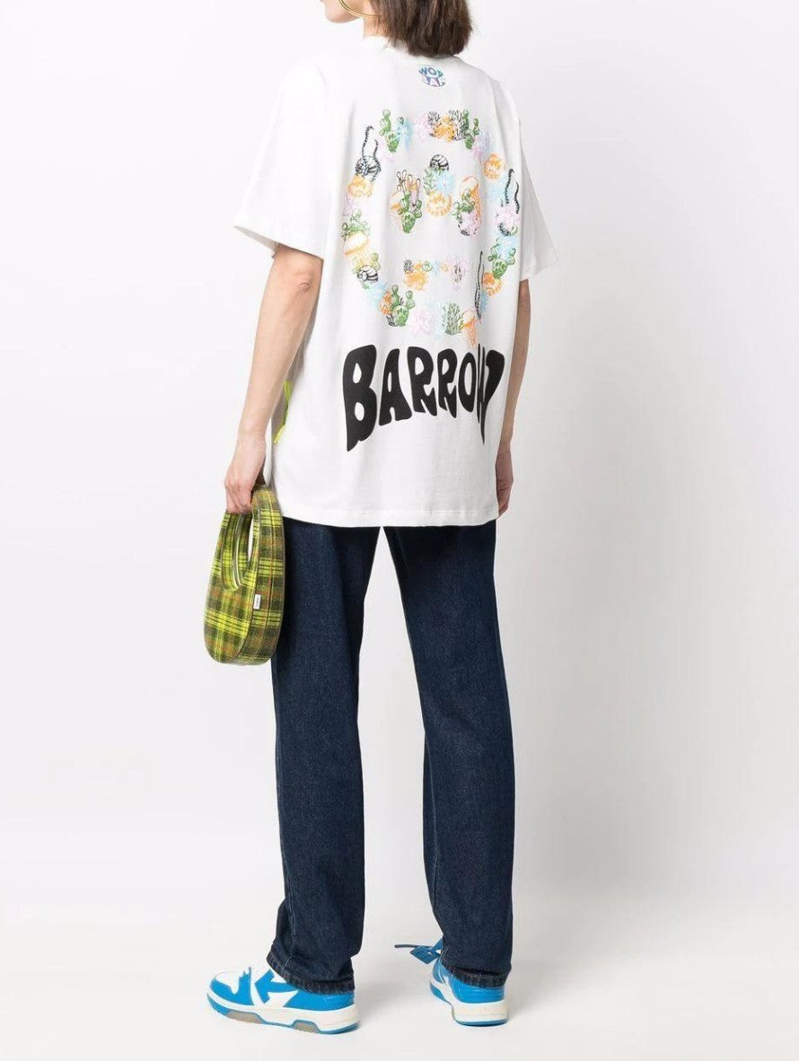 Barrow T-Shirt 031245 - SanShopLuxury - 2022, Abbigliamento, Barrow, Bianco, Donna, L, Outlet, Primavera/Estate, SS22, T-Shirt, Ultimo, UNISEX, Uomo, XS