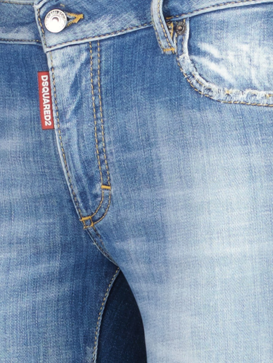 Dsquared2 Jeans S75LB0764 - SanShopLuxury - 2023, 38, 40, 42, 44, Abbigliamento, Autunno/Inverno, Blu, Continuativo, Donna, Dsquared2, Idoneo, Jeans, Outlet, Primavera/Estate, SS23