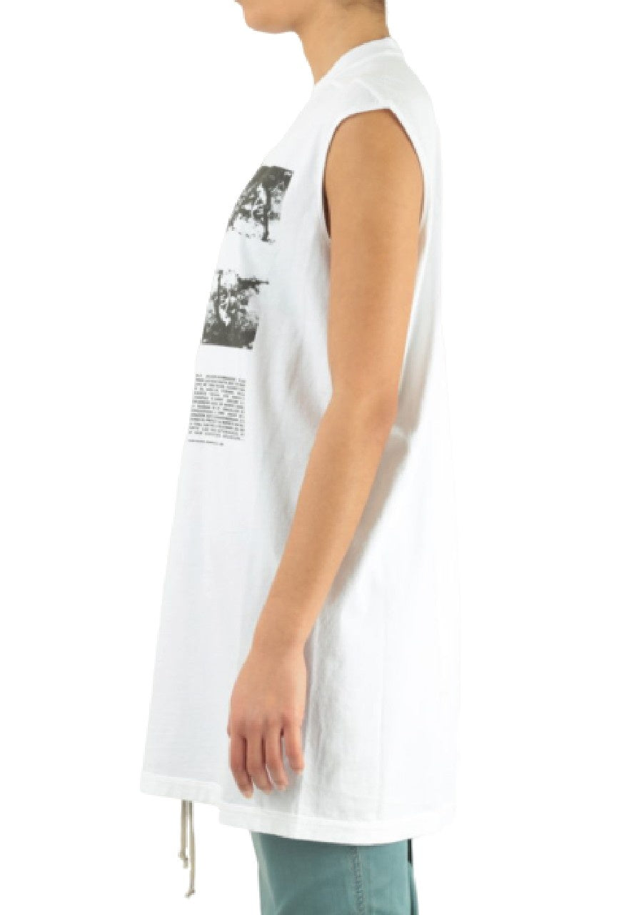 Rick Owens Drkshdw T-Shirt DS20S5103/RNEP2 11009 - SanShopLuxury - -50%, 2020, Abbigliamento, Bianco, Donna, L, Outlet, Primavera/Estate, Rick Owens Drkshdw, S, SS20, T-Shirt