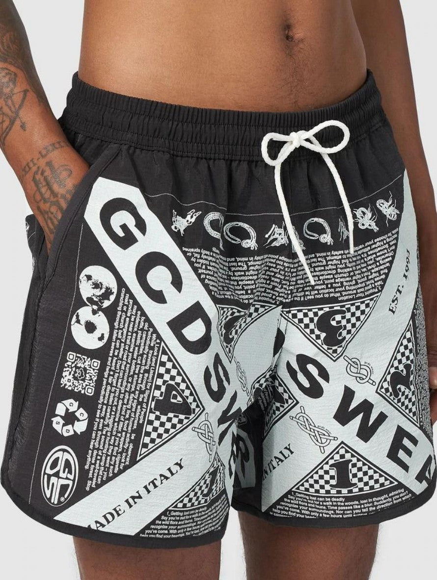 Gcds Costume SS22M060700 - SanShopLuxury - 2022, Abbigliamento, Beachwear, Costume, Gcds, Idoneo, L, M, Nero, Outlet, Pantaloncino, Primavera/Estate, S, SS22, Uomo, XL