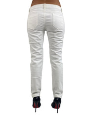 Ki Who Are You? Jeans PL34 V110/00010 - SanShopLuxury - -70%, 2017, 42, Abbigliamento, Bianco, Donna, Jeans, Ki Who Are You?, Outlet, Primavera/Estate, SS17, Ultimo