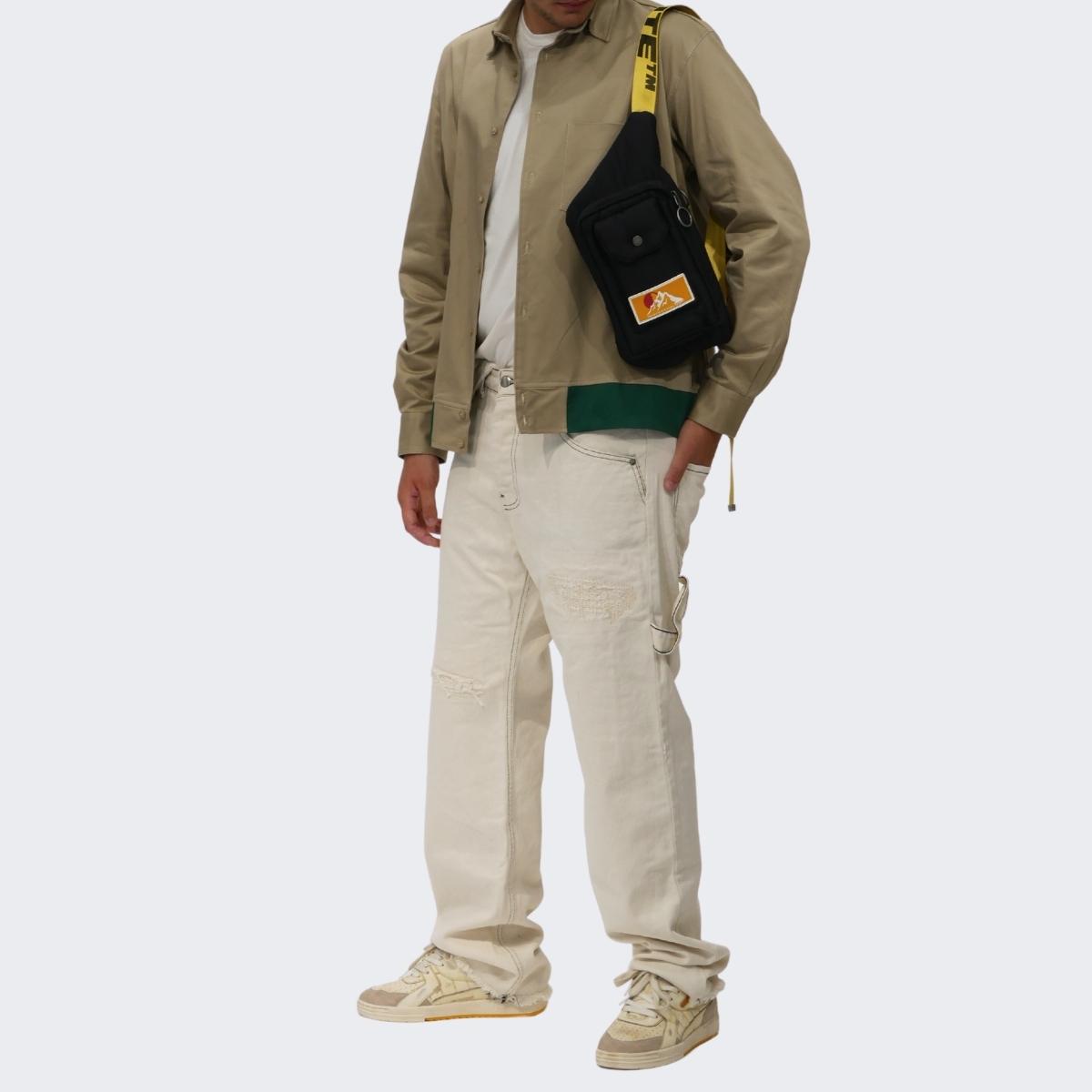 Gavensemble Jeans JEANS350 - SanShopLuxury - 2023, 50, 52, Abbigliamento, Bianco, Cargo, Gavensemble, Jeans, Outlet, Panna, Primavera/Estate, SS23, Uomo