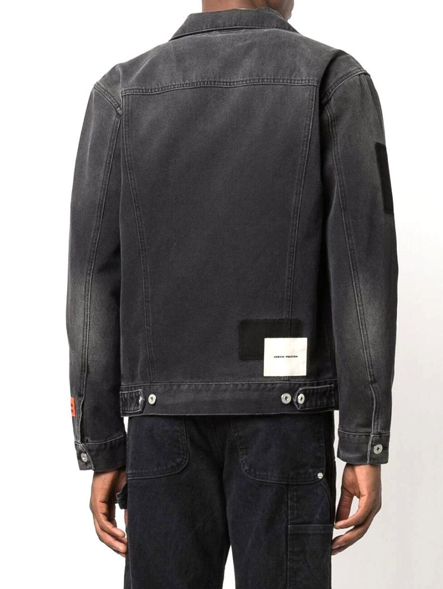 Heron Preston Giubbino HMYE008S22DEN001 1000 - SanShopLuxury - 2022, Abbigliamento, Giubbino, Heron Preston, L, M, Nero, Outlet, Primavera/Estate, SS22, Uomo