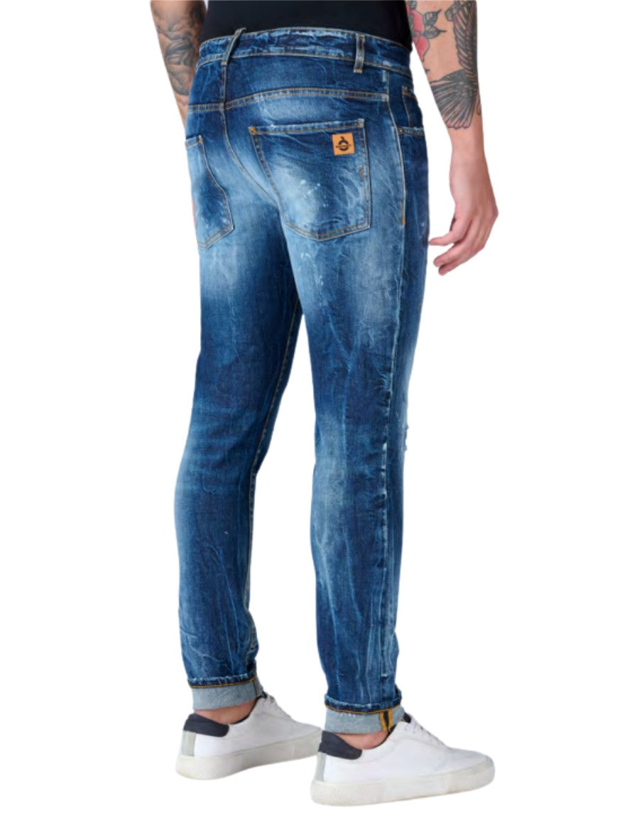 Patriot Jeans SKY1623 - SanShopLuxury - 2023, 46, 48, 50, 52, 54, 56, Abbigliamento, Autunno/Inverno, Blu, Continuativo, Idoneo, Jeans, Outlet, Patriot, Primavera/Estate, SS23, Uomo