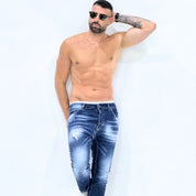 Patriot Jeans PKS1627 - SanShopLuxury - 2023, 46, 48, 50, 52, 54, Abbigliamento, Autunno/Inverno, Blu, Continuativo, Idoneo, Jeans, Outlet, Patriot, Primavera/Estate, SS23, Ultimo, Uomo