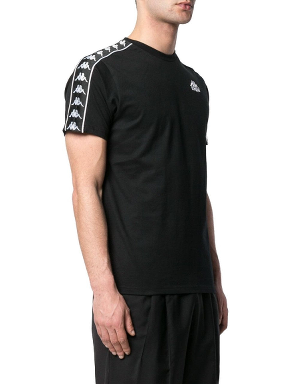 Kappa T-Shirt 303WGB0 - SanShopLuxury - -50%, 2019, Abbigliamento, Bianco, Kappa, L, M, Nero, Outlet, Primavera/Estate, S, SS19, T-Shirt, Uomo, Verde, XL