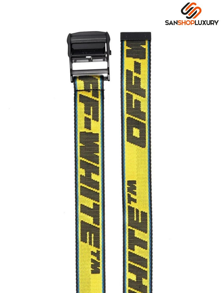 Off-White Cintura OMRB012S22FAB0021810 - SanShopLuxury - 2022, Abbigliamento, Accessori, Autunno/Inverno, Cintura, Continuativo, Giallo, Idoneo, Off-White, Outlet, Primavera/Estate, SS22, Unica, Uomo