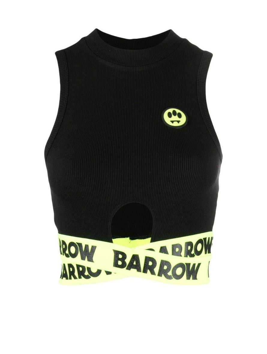 Barrow T-Shirt Top 031378 - SanShopLuxury - 2022, Abbigliamento, Barrow, Bianco, Donna, Idoneo, L, M, Nero, Outlet, Primavera/Estate, S, SS22, T-Shirt Top, XS