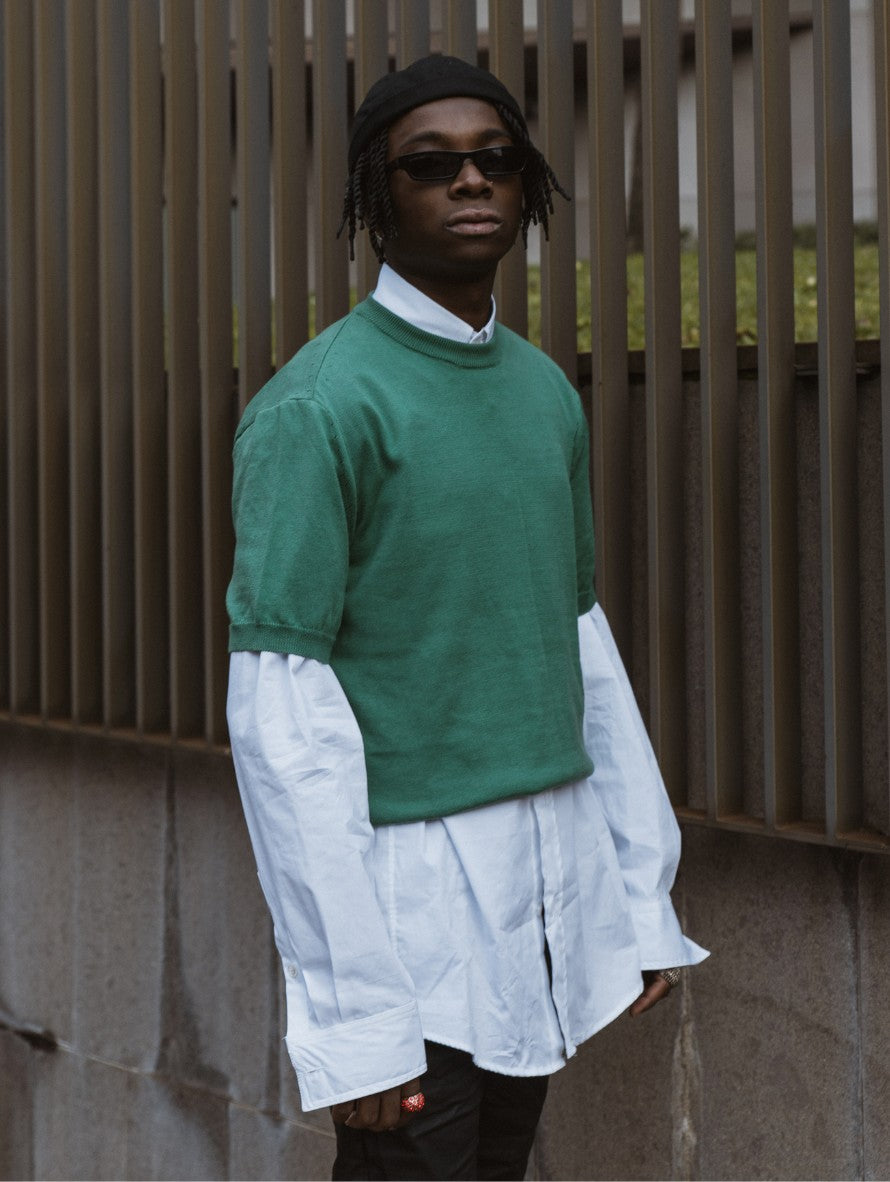 Gavensemble T-Shirt WHIRETEE200 - SanShopLuxury - 2023, Abbigliamento, Gavensemble, Idoneo, L, M, Marrone, Nero, Outlet, Primavera/Estate, S, SS23, T-Shirt, Uomo, Verde, XL