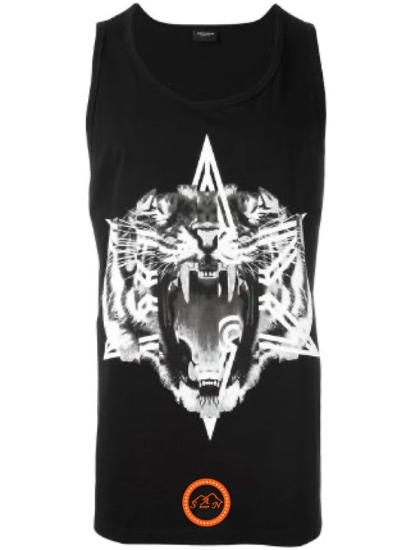 Marcelo Burlon T-Shirt Canotta CMAC003S17001105 - SanShopLuxury - -70%, 2017, Abbigliamento, Marcelo Burlon, Nero, Outlet, Primavera/Estate, S, SS17, T-Shirt Canotta, Ultimo, Uomo, XS