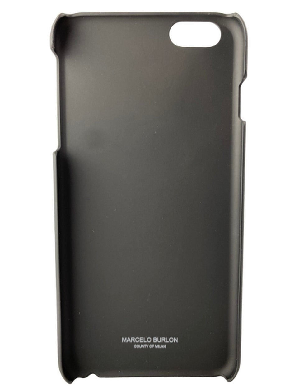 Marcelo Burlon Smartphone Cover CWPA002F16008299 1088 - SanShopLuxury - -50%, 2018, Abbigliamento, Accessori, Donna, Iphone 6-6s Plus, Marcelo Burlon, Nero, Outlet, Smartphone Cover, Unica