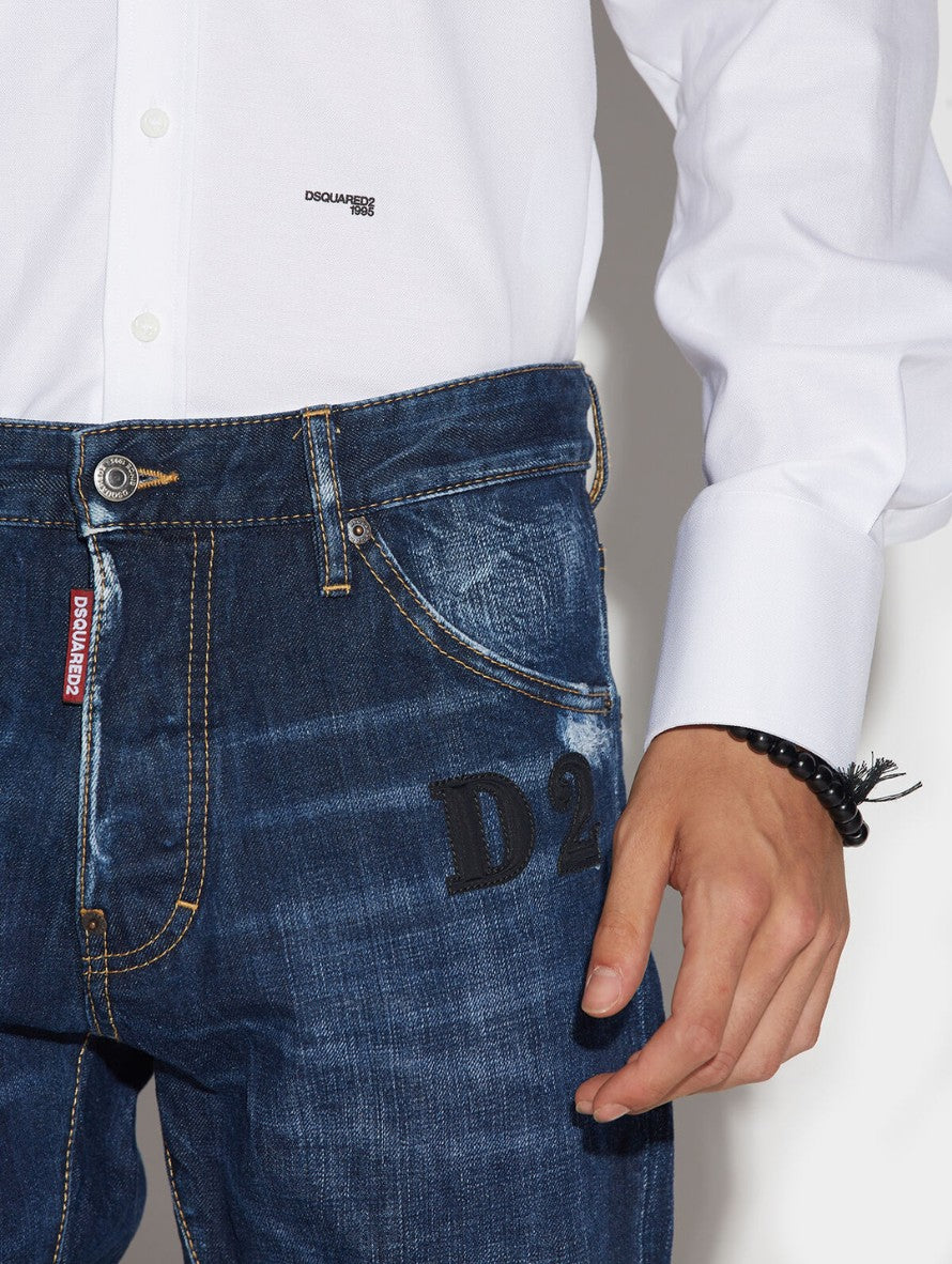 Dsquared2 Jeans S74LB1292 - SanShopLuxury - 2023, 46, 48, 50, 52, 58, Abbigliamento, Blu, Dsquared2, Idoneo, Jeans, Outlet, Primavera/Estate, SS23, Ultimo, Uomo