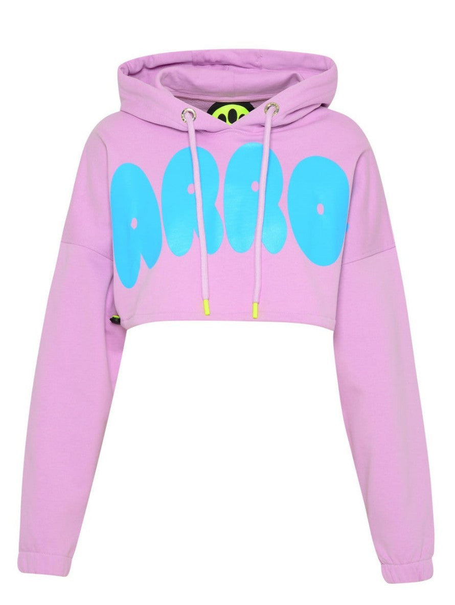 Barrow Felpa 031373 - SanShopLuxury - 2022, Abbigliamento, Barrow, Con Cappuccio, Donna, Felpa, Idoneo, L, Lilla, M, Outlet, Primavera/Estate, Rosa, S, SS22, Viola