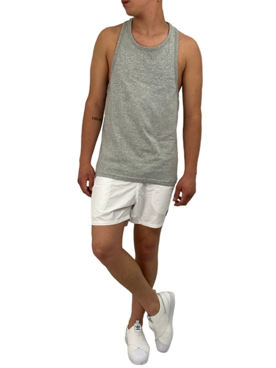 Dsquared2 T-Shirt Canotta D9D471090 220 - SanShopLuxury - -70%, 2017, Abbigliamento, Dsquared2, Grigio, L, Outlet, Primavera/Estate, SS17, T-Shirt Canotta, Ultimo, Uomo, XL, XXL