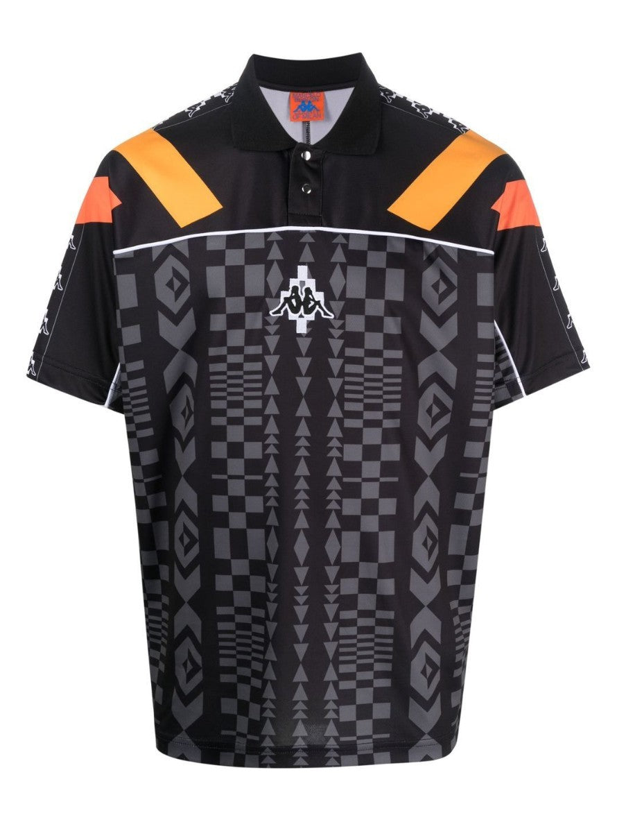 Marcelo Burlon T-Shirt Polo CMVA005S23FAB001 - SanShopLuxury - 2023, Abbigliamento, L, M, Marcelo Burlon, Nero, Outlet, Primavera/Estate, SS23, T-Shirt Polo, Uomo, XL